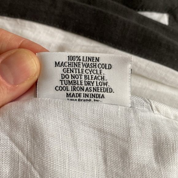 NEW Quince bedding. King/cal King. European Linen Contrast Flange Duvet set - Picture 6 of 8